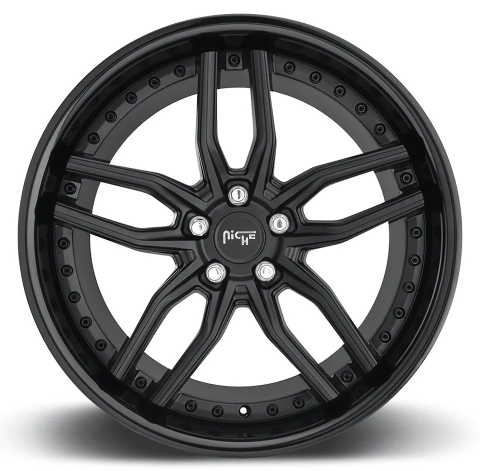 Niche Methos Satin Black w/ Gloss Black M194 3 of 3