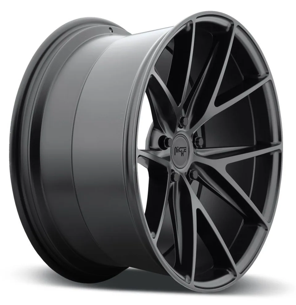Niche Misano Satin Black M117 2 of 4