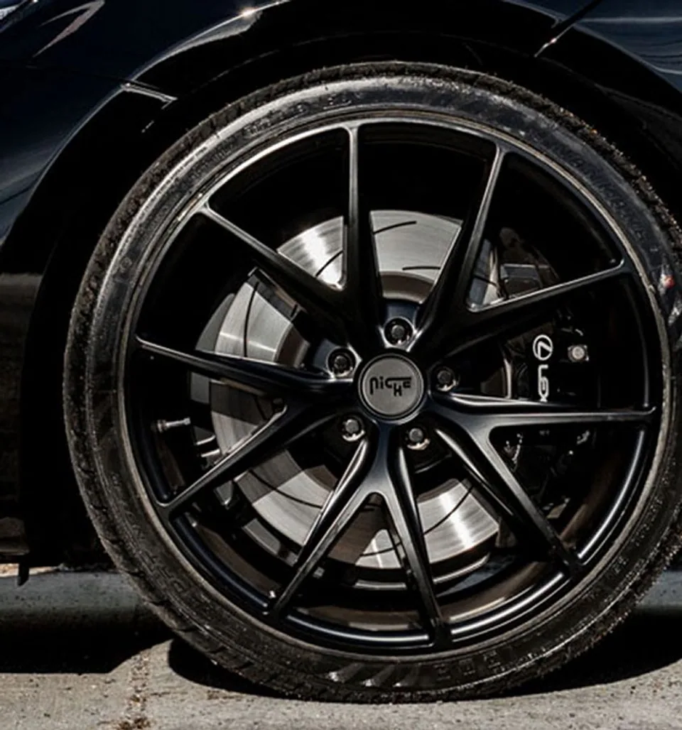 Niche Misano Satin Black M117 4 of 4
