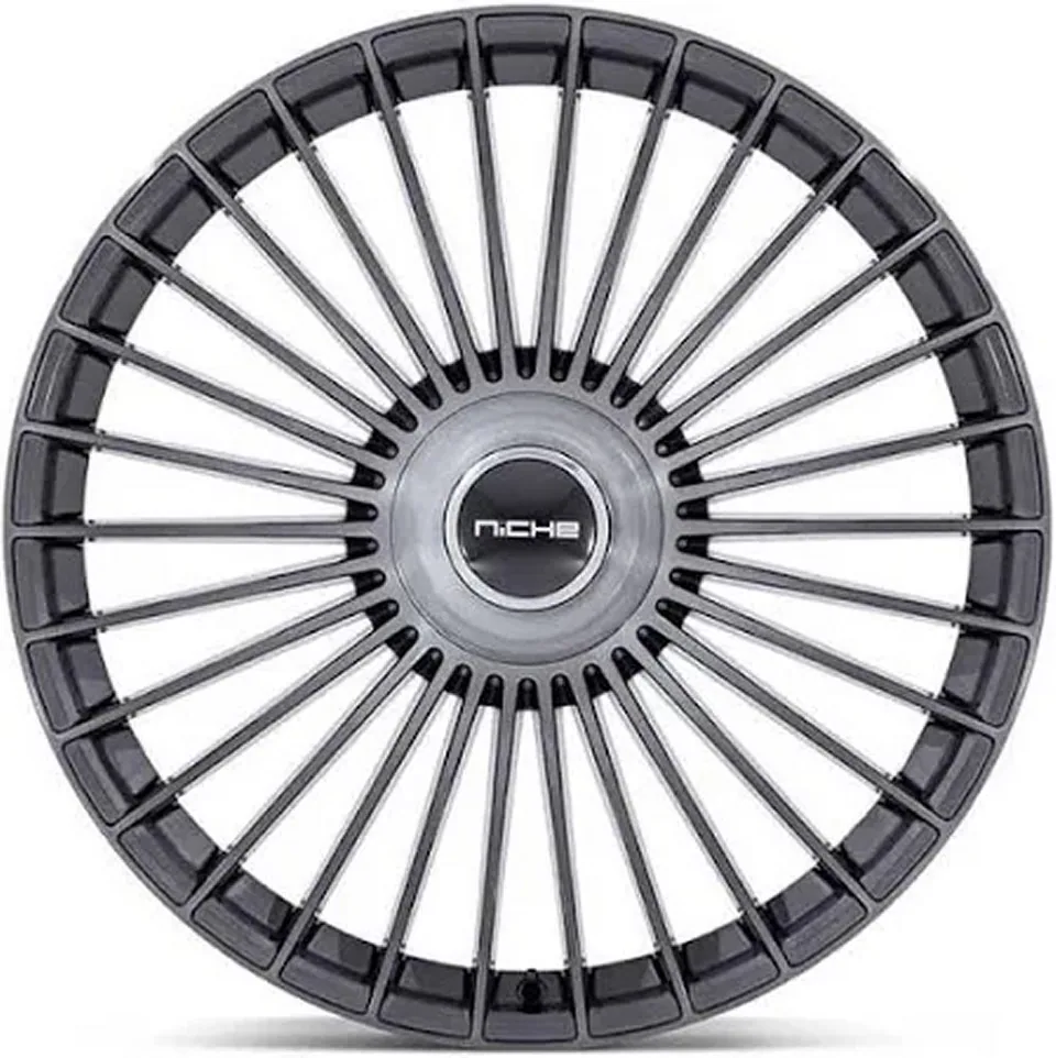 Niche Serene Gloss Titanium Brushed NC282 5x112 2 of 3