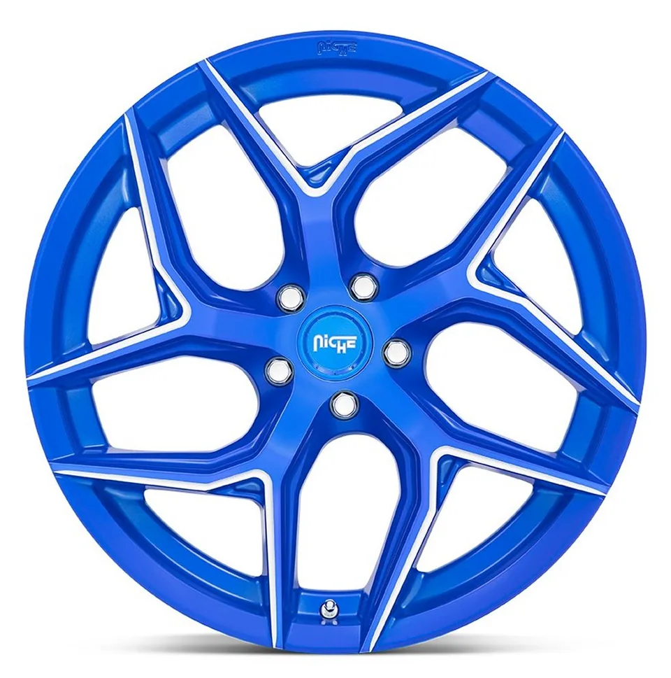 Niche Torsion Anodized Blue Milled M268 2 of 3