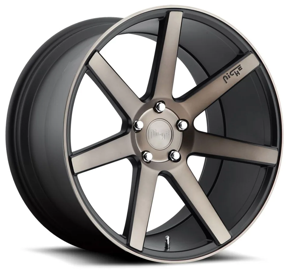 Niche Verona Black Machined w/ Dark Tint M150 1 of 4