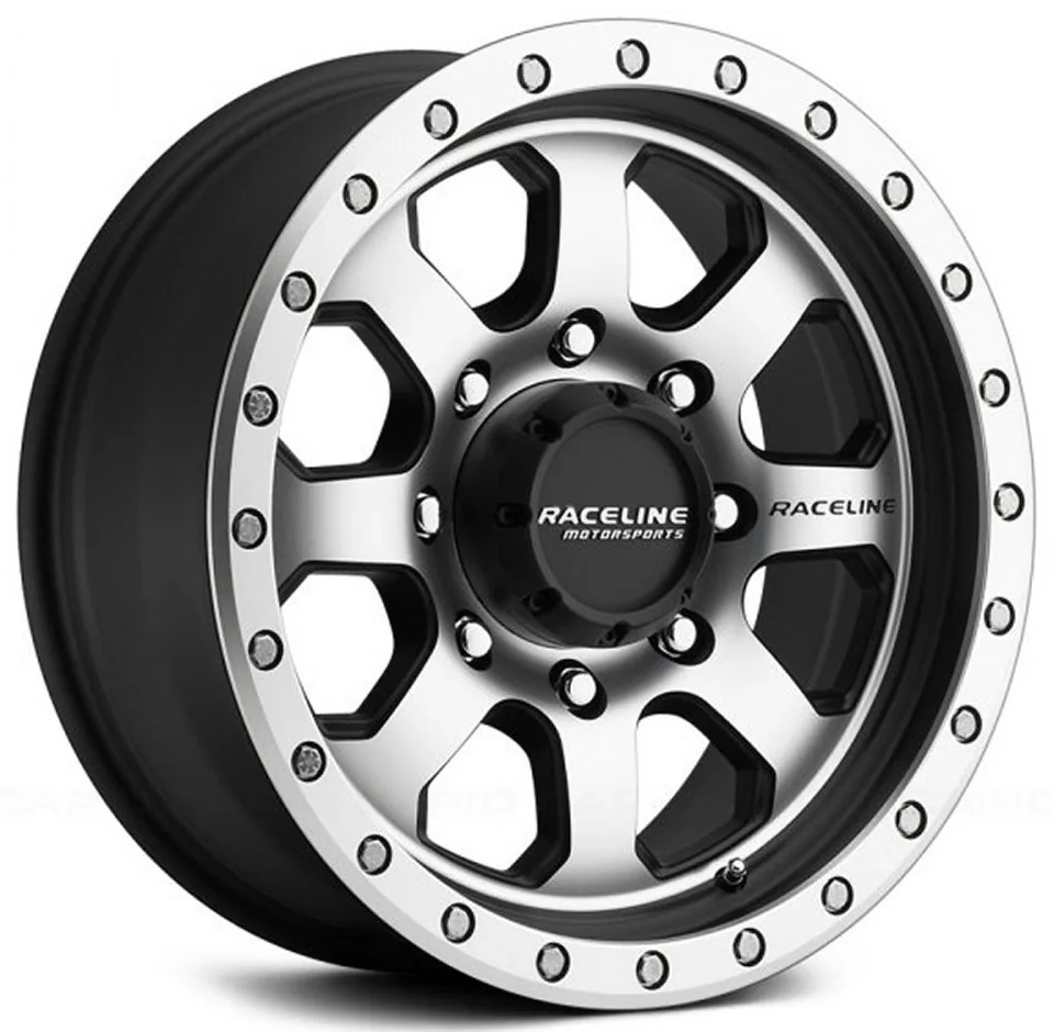 Raceline 929M Street Lock Avenger Matte Black Machined Face 1 of 1