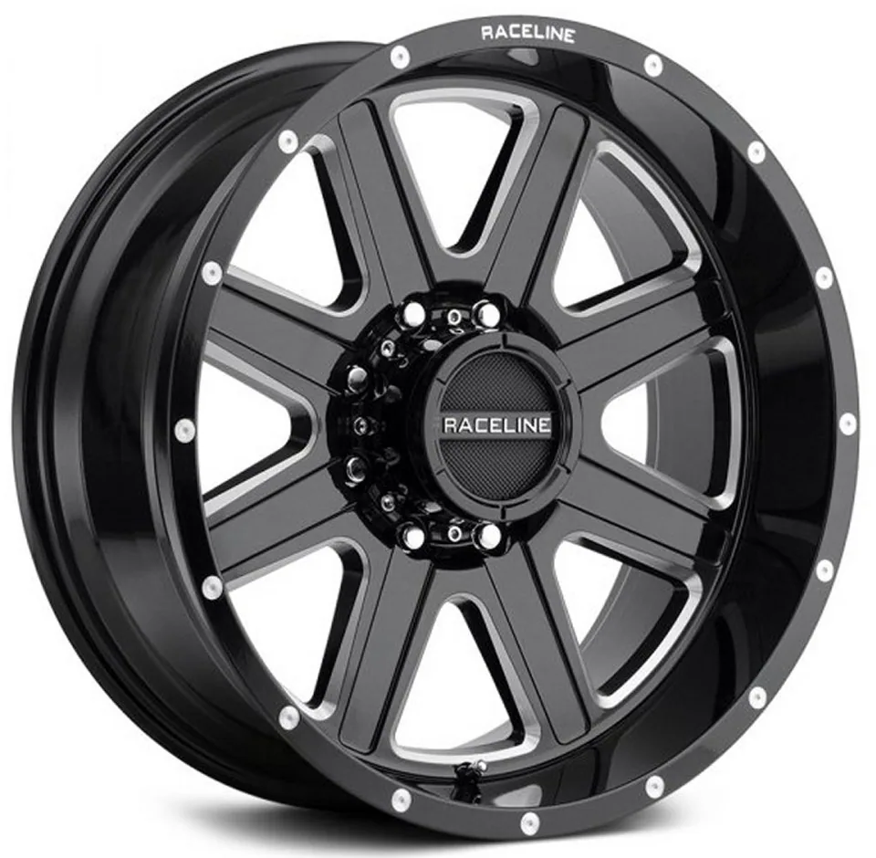 Raceline 940M Hostage Gloss Black w/ Milled Accents 1 of 1