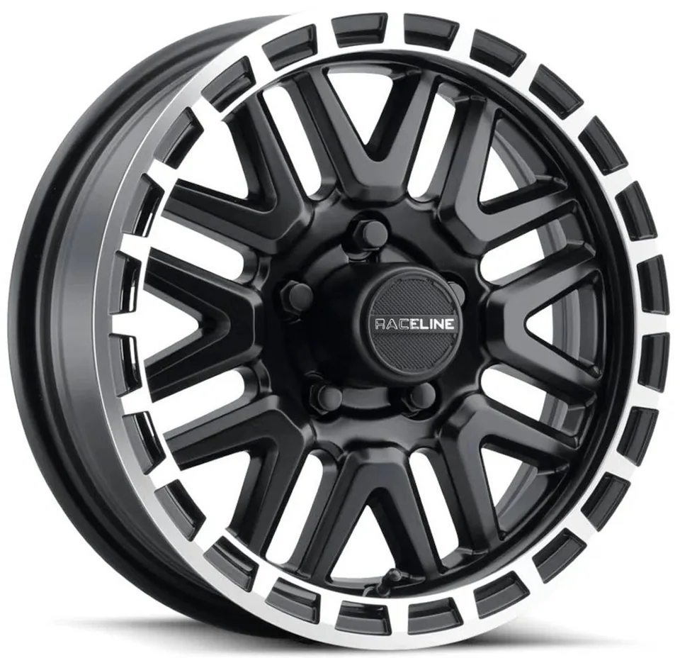 Raceline 953BM Krank Satin Black Machined Lip 1 of 1