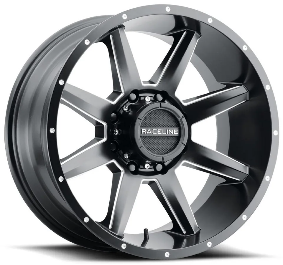 Raceline 954M Stryker Satin Black Milled 1 of 2