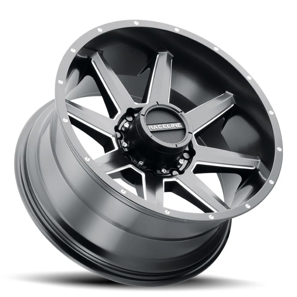 Raceline 954M Stryker Satin Black Milled 2 of 2