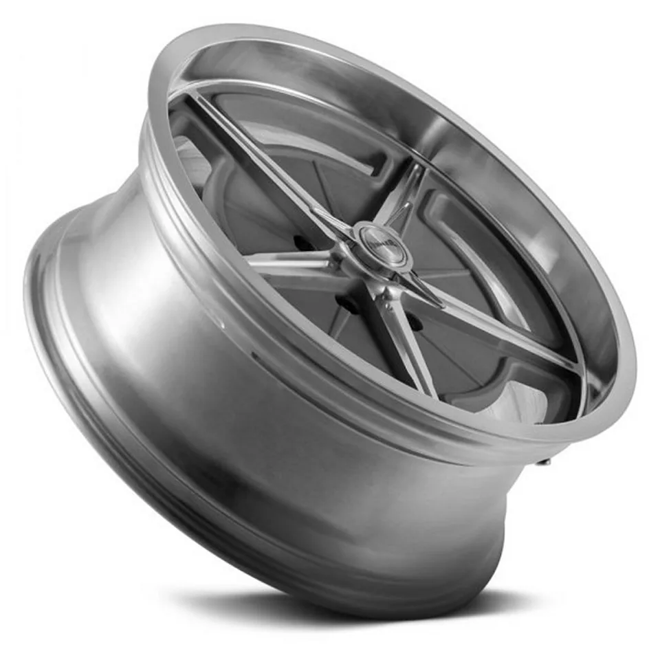 Ridler 605 Gray Machined Spokes & Lip 3 of 3