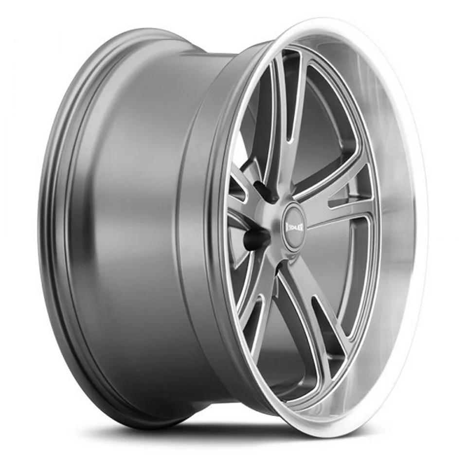 Ridler 606 Grey w/ Milled Spokes & Diamond Lip 1 of 3