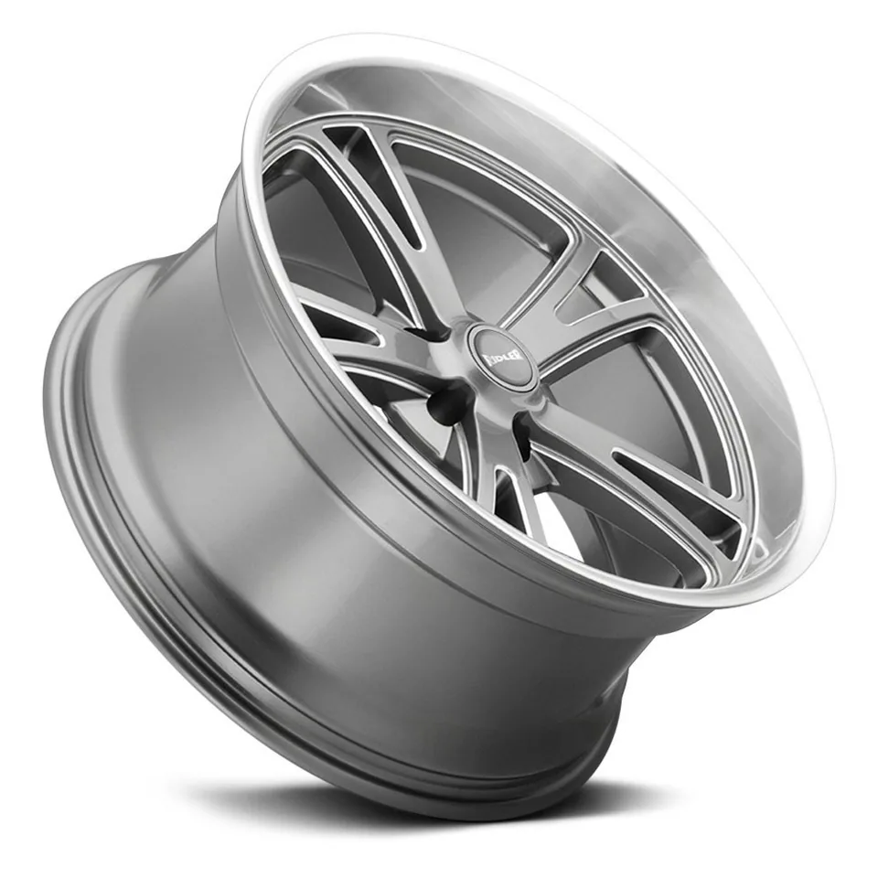Ridler 606 Grey w/ Milled Spokes & Diamond Lip 3 of 3
