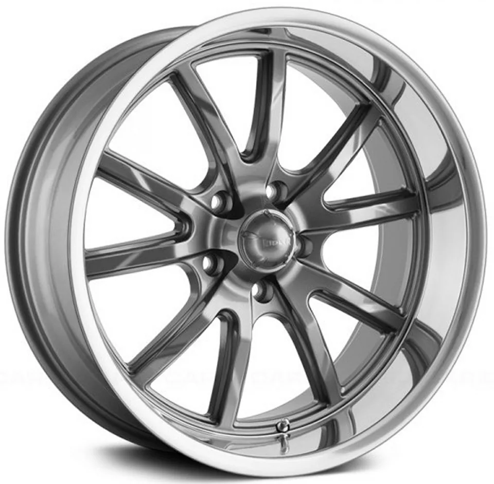 Ridler 650 Grey w/ Polished Lip 2 of 3