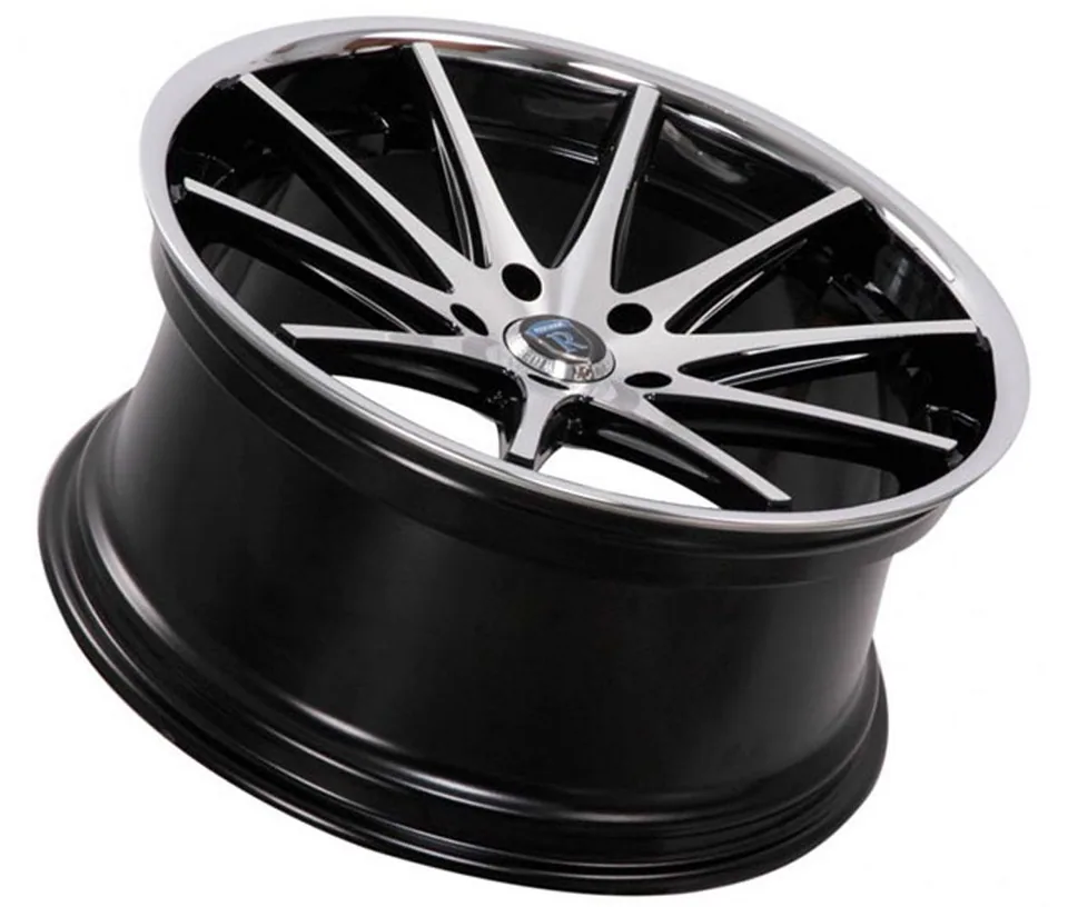 Rohana RC10 Black Machined w/ Chrome Stainless Steel Lip 5 of 5