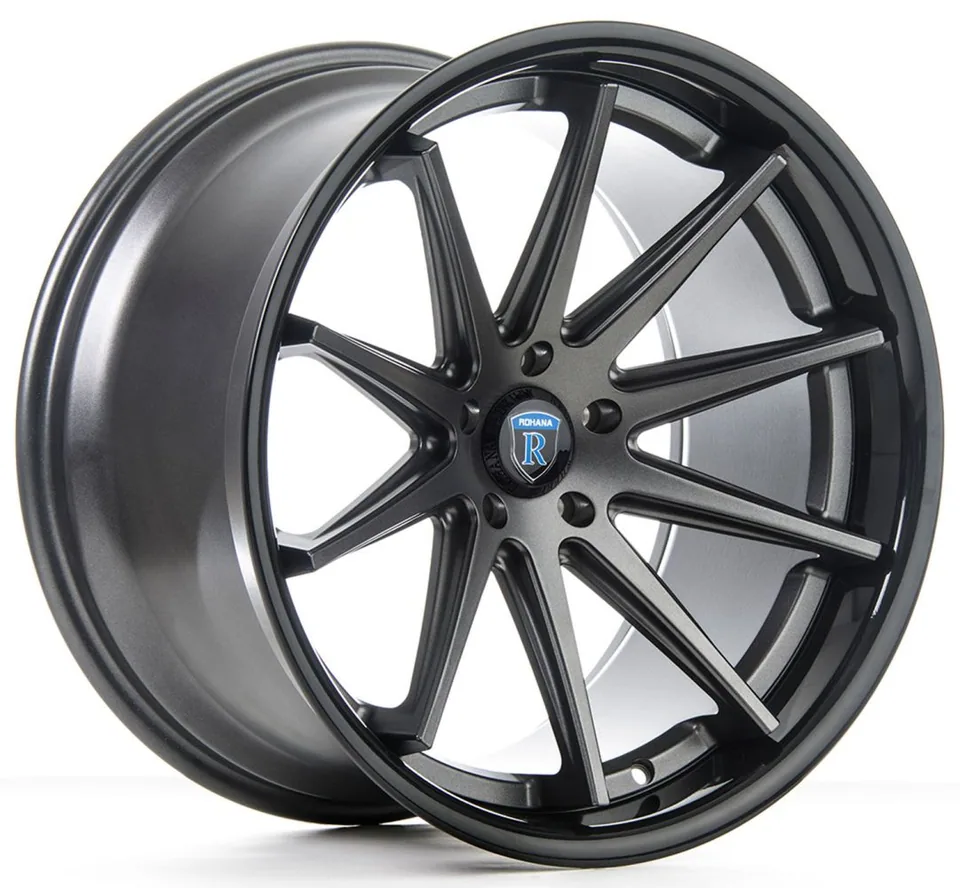 Rohana RC10 Matte Graphite w/ Gloss Black Lip 1 of 4