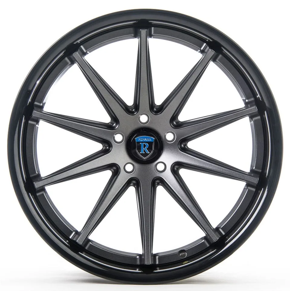 Rohana RC10 Matte Graphite w/ Gloss Black Lip 2 of 4