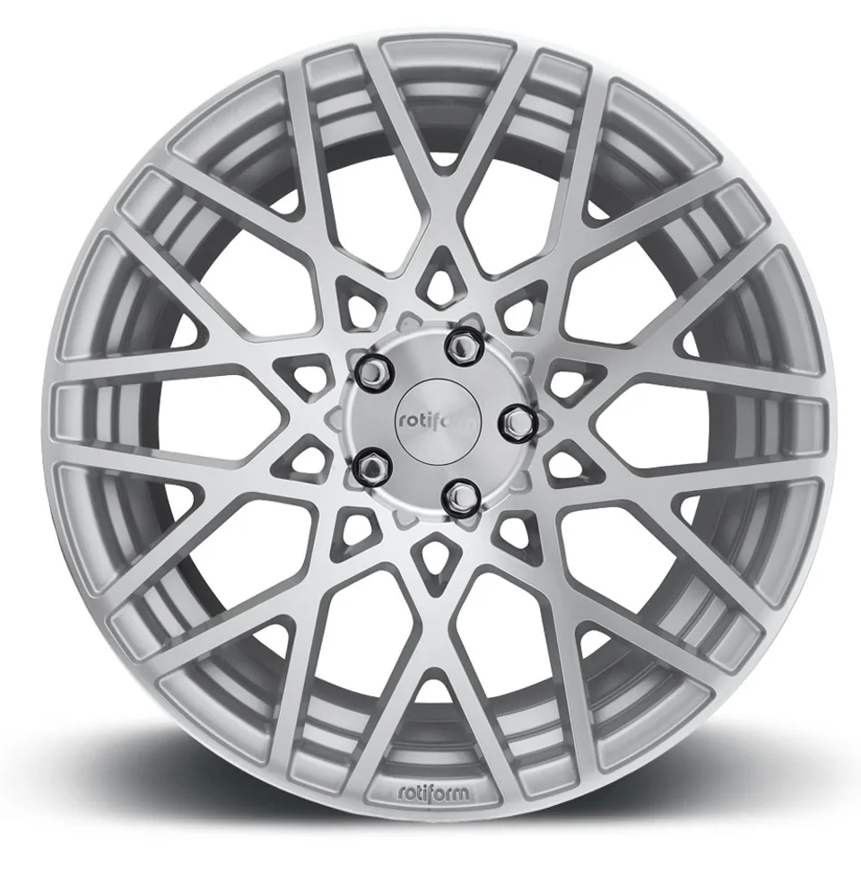 Rotiform BLQ Silver Machined R110 3 of 4