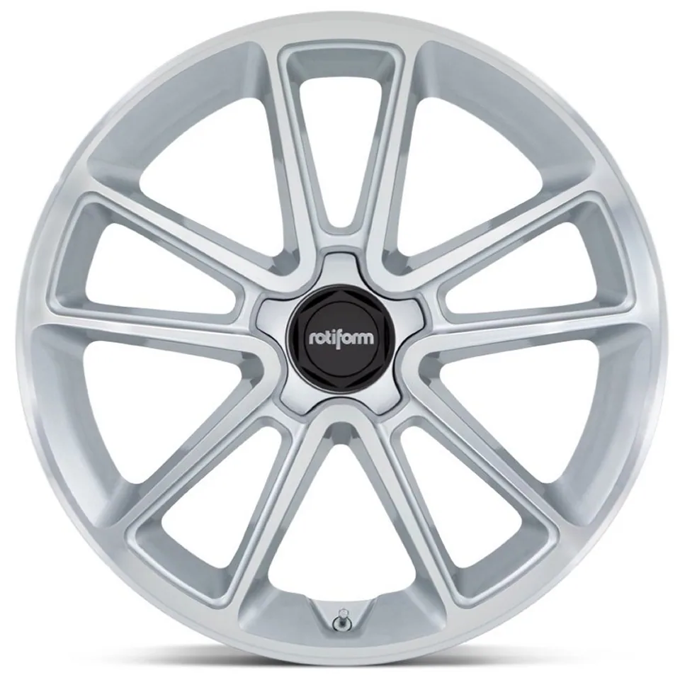 Rotiform BTL Gloss Silver Machined R192 2 of 3