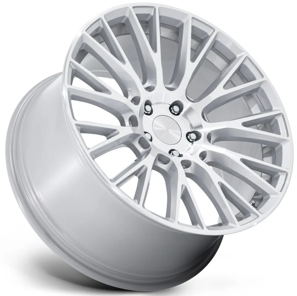 Rotiform LSE Gloss Silver Machined RC201 3 of 3