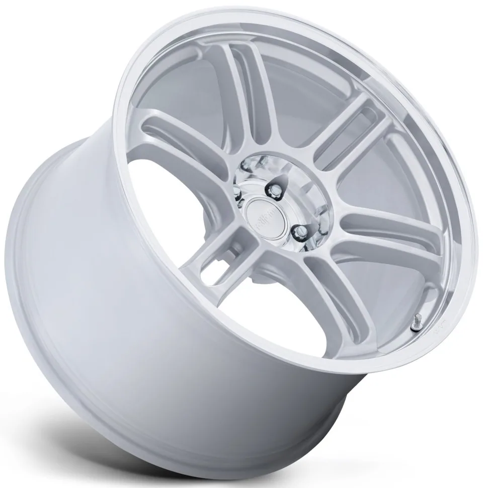 Rotiform RPS Matte Silver w/ Diamond Cut Lip RC209 4 of 4