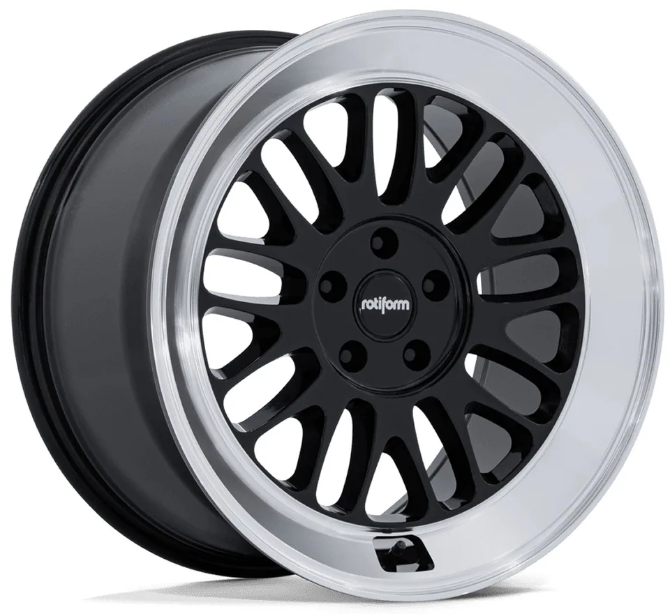 Rotiform SCP Gloss Black w/ Diamond Cut Lip RC214 1 of 2