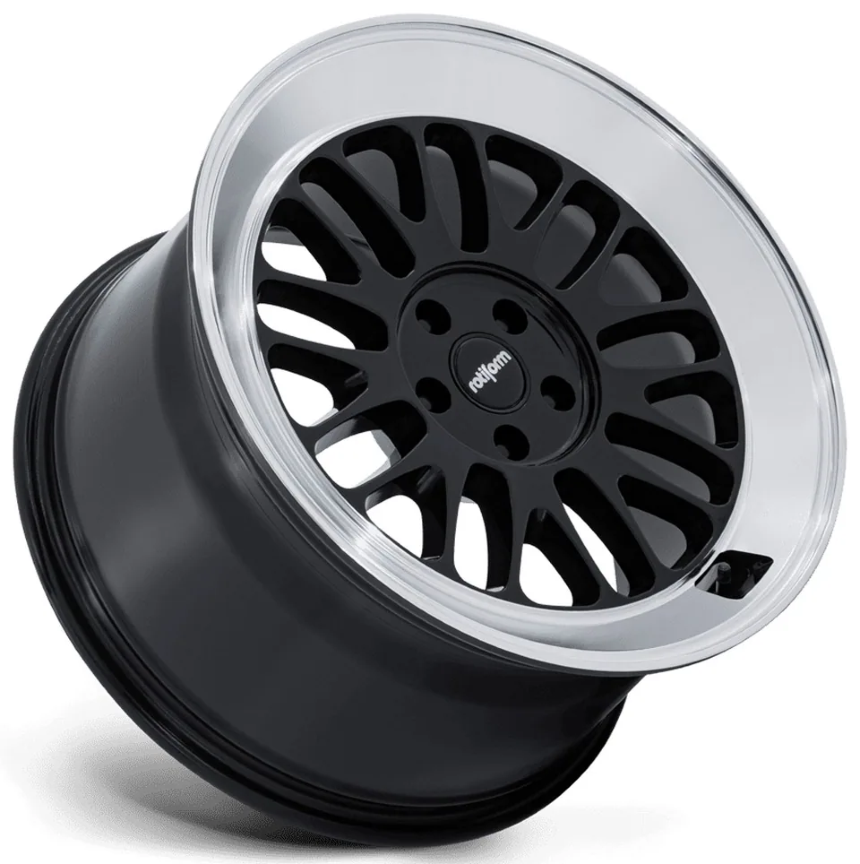 Rotiform SCP Gloss Black w/ Diamond Cut Lip RC214 2 of 2