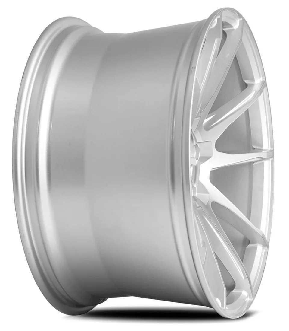 Savini Black Di Forza BM12 Brushed Silver 2 of 6