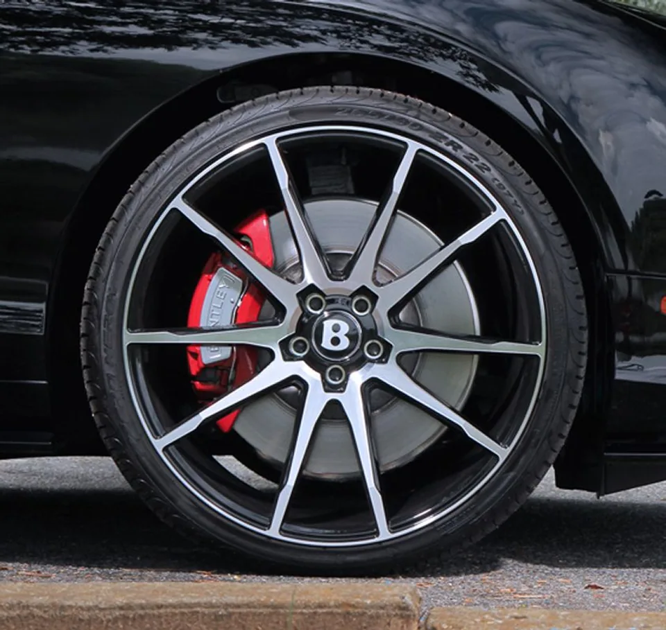 Savini Black Di Forza BM12 Gloss Black w/ Machined Face 3 of 3