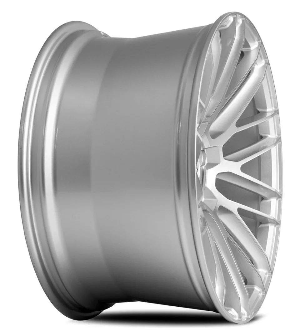Savini Black Di Forza BM13 Brushed Silver 5x127 + 2 of 3