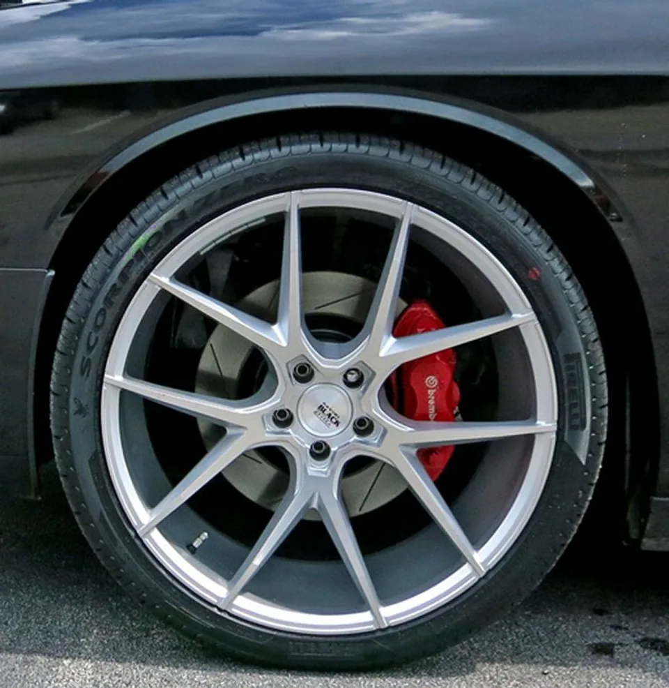 Savini Black Di Forza BM14 Brushed Silver 3 of 3