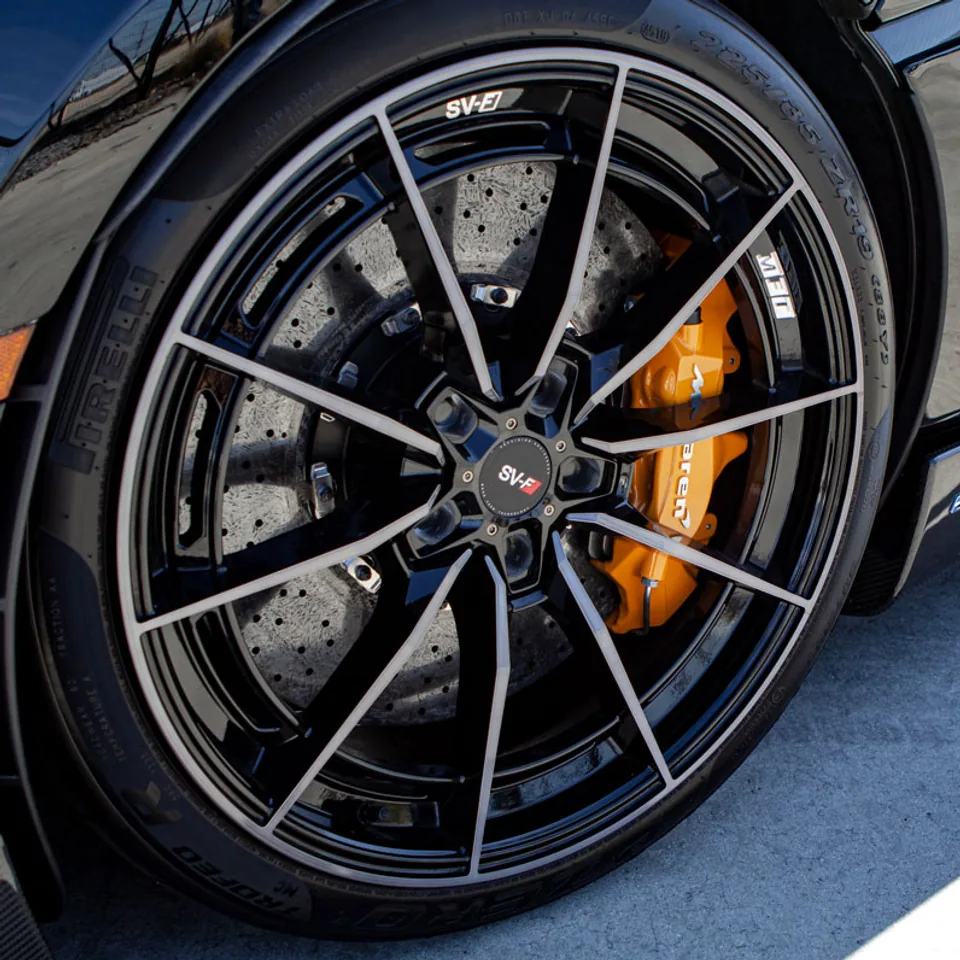 Savini SV-F1 Double Dark Tint w/ Gloss Black 5 of 6