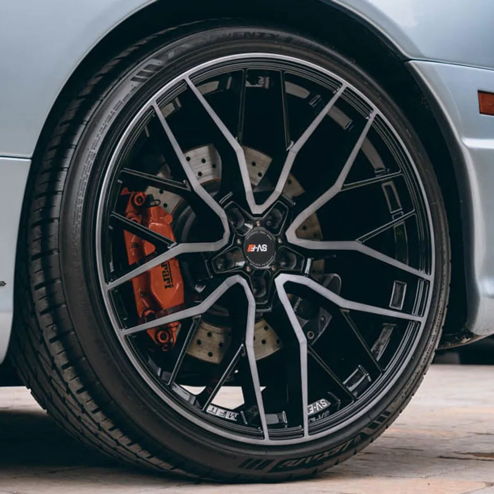 Savini SV-F2 Double Dark Tint w/ Gloss Black 2 of 3