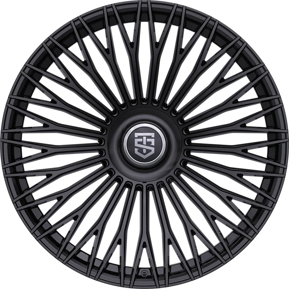 TIS Motorsports 507B Gloss Black 5x112 2 of 3