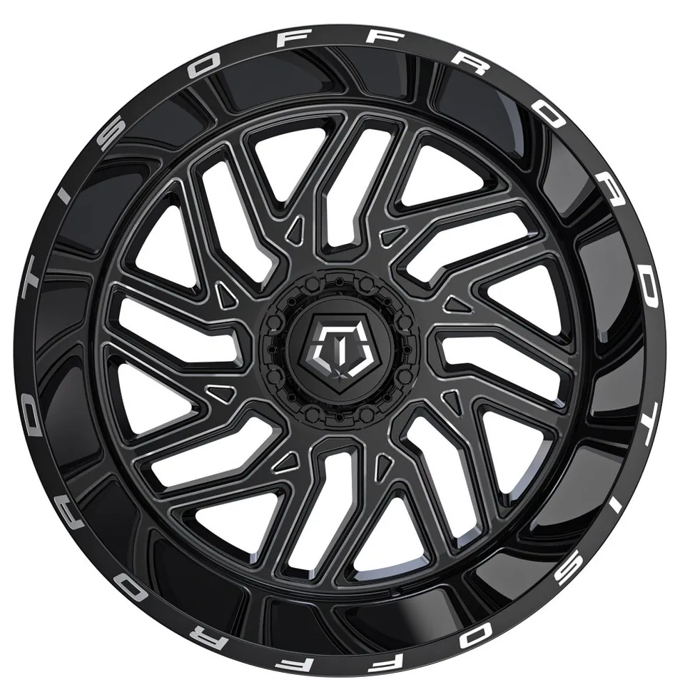 TIS Off-Road 544BM Gloss Black Milled 3 of 3