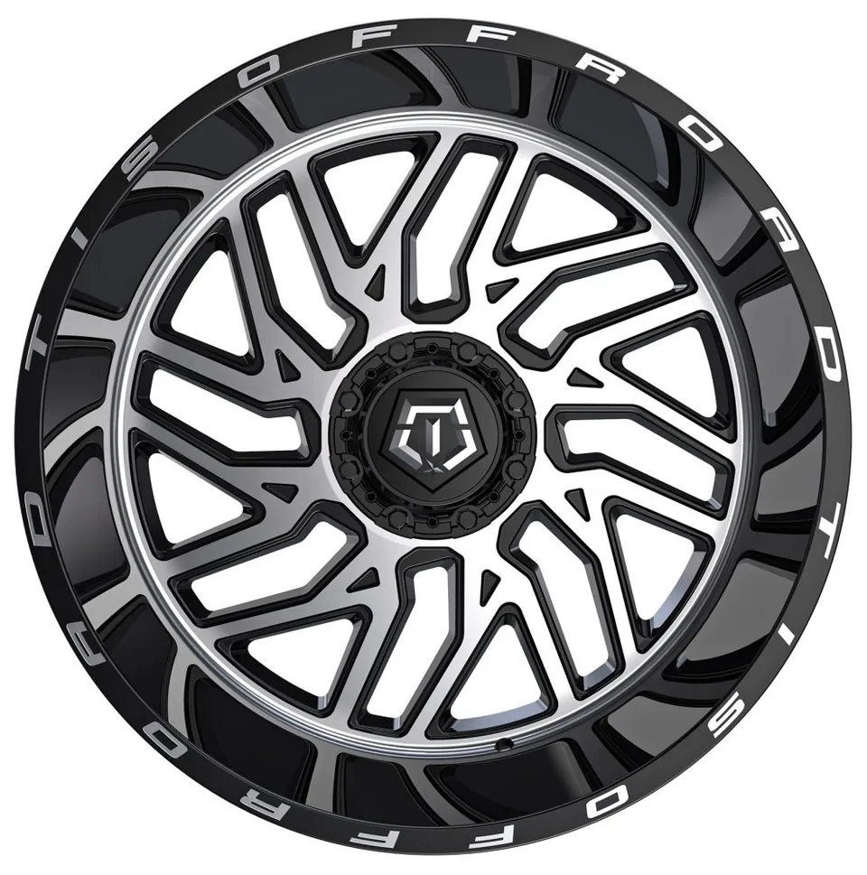 TIS Off-Road 544MB Gloss Black Machined 2 of 3