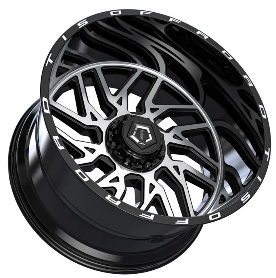 TIS Off-Road 544MB Gloss Black Machined 3 of 3