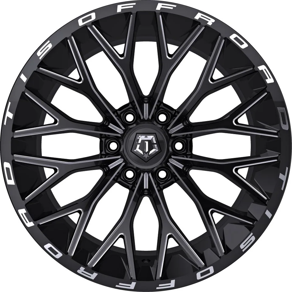 TIS Off-Road 566BM Gloss Black Milled 2 of 3