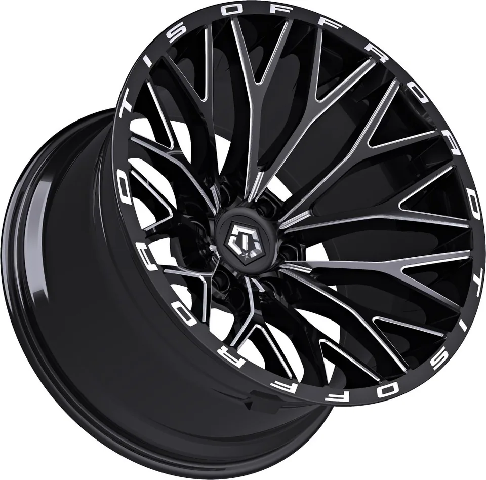 TIS Off-Road 566BM Gloss Black Milled 3 of 3