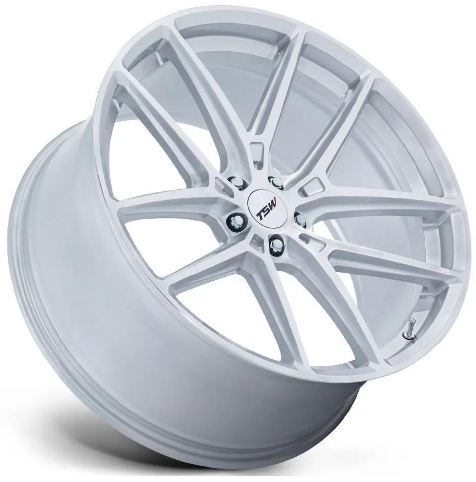 TSW TW006 Imola Gloss Silver Machined 3 of 3