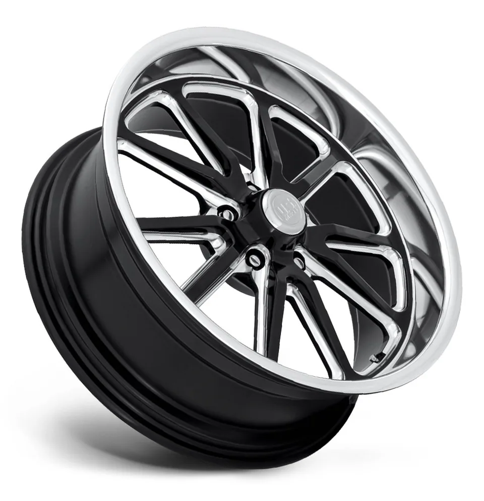 US Mags U117 Rambler Gloss Black Milled w/ Diamond Cut Lip 2 of 3