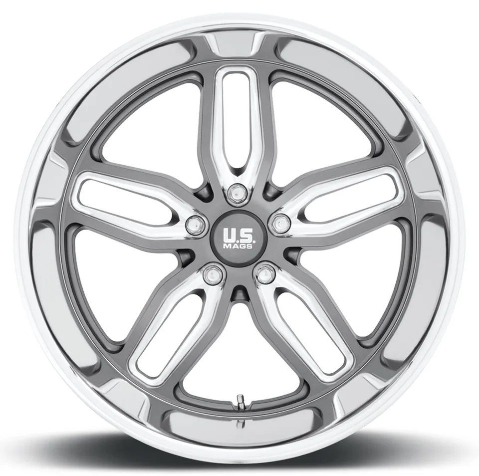US Mags U129 C-Ten Anthracite Milled w/ Diamond Cut Lip 3 of 3