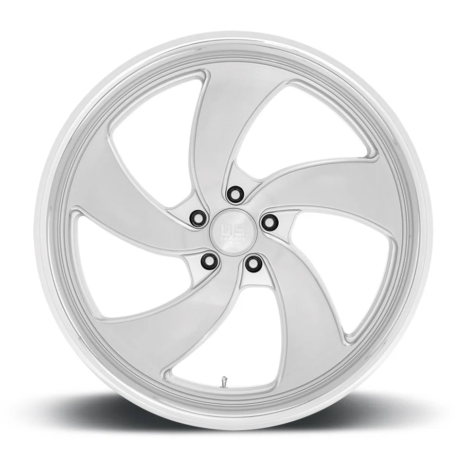 US Mags U134 Desperado Silver Brushed Milled w/ Diamond Cut Lip 1 of 3
