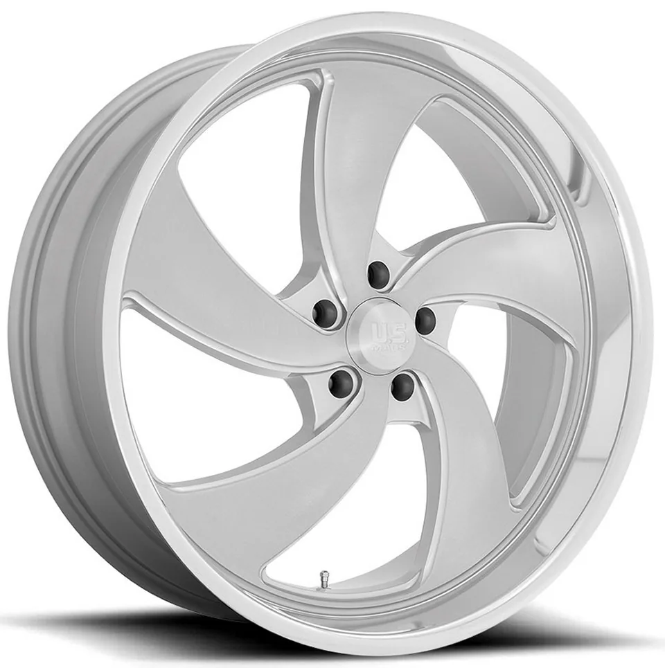 US Mags U134 Desperado Silver Brushed Milled w/ Diamond Cut Lip 3 of 3