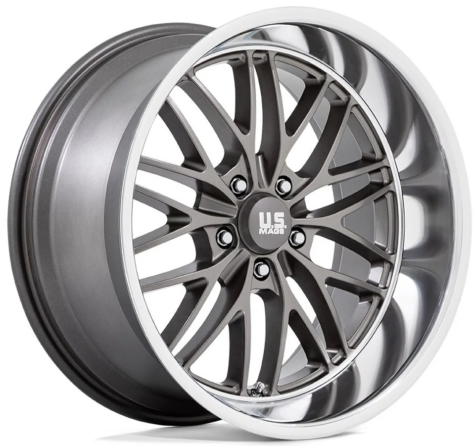 US Mags U139 Santa Cruz Anthracite w/ Diamond Cut Lip 1 of 3