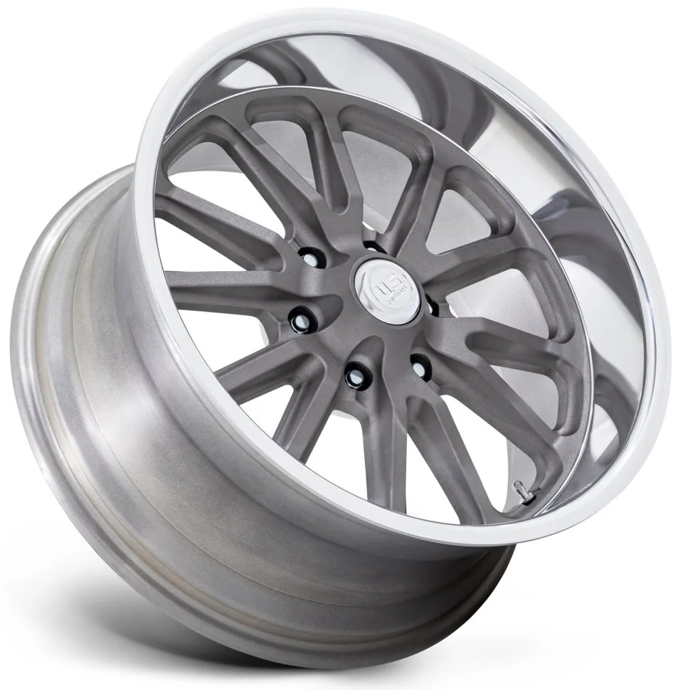 US Mags UC145 Rambler 6 Matte Gunmetal Diamond Cut Lip 2 of 3