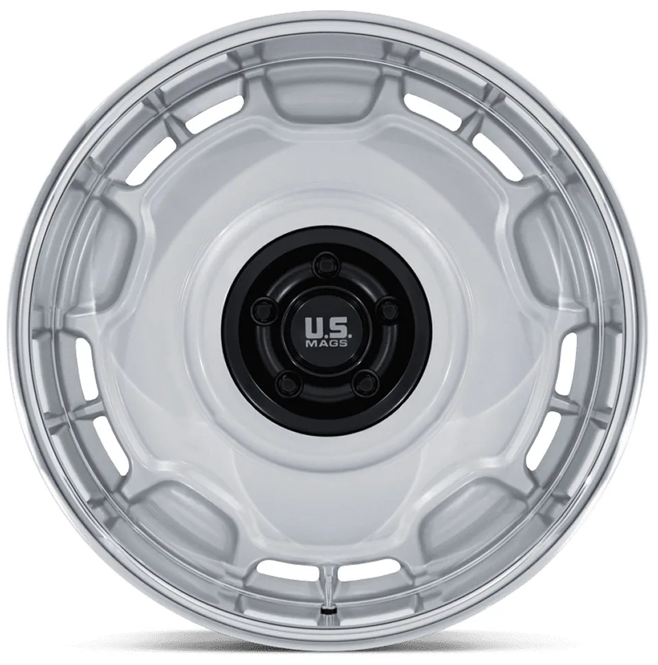US Mags UC146 Arlington Silver w/ Diamond Cut Lip 2 of 3