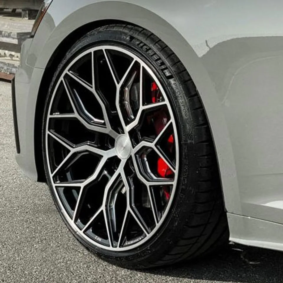 Vossen HF-2 Brushed Gloss Black 3 of 4