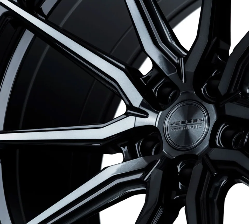 Vossen HF-3 Gloss Black w/ Double Tint Deep Face 2 of 4