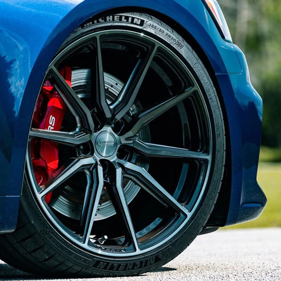 Vossen HF-3 Gloss Black w/ Double Tint 3 of 4