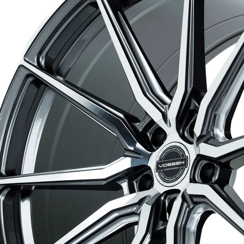 Vossen HF-3 Gloss Graphite Polished 3 of 4