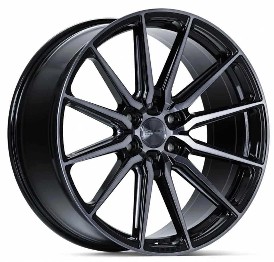 Vossen HF6-1 Gloss Black w/ Double Tint 1 of 5