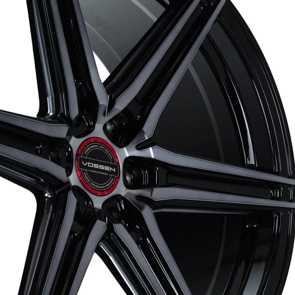 Vossen HF6-2 Gloss Black w/ Double Tint 3 of 4